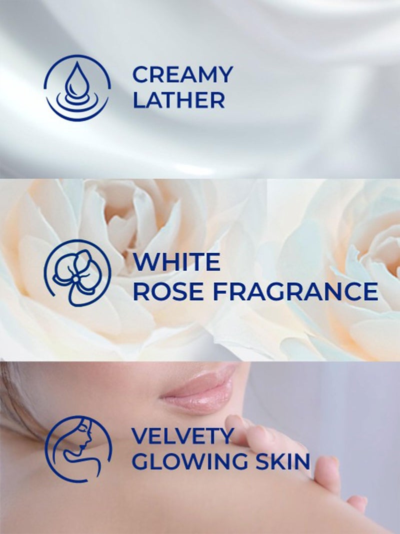 LUX International Creamy Perfection Soap With Swiss Moisturizers & Delicate White Flower Scent - 75 g (Pack of 3) - Image 4
